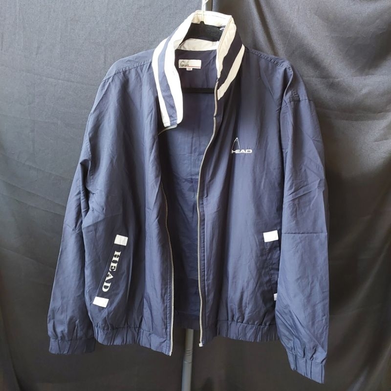 Head Classic Jaket Waterproof Navy (Zipper Hilang)