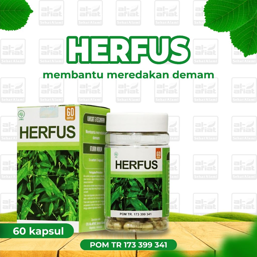 

Herfus Al Afiat 60 Kapsul Membantu Meredakan Demam