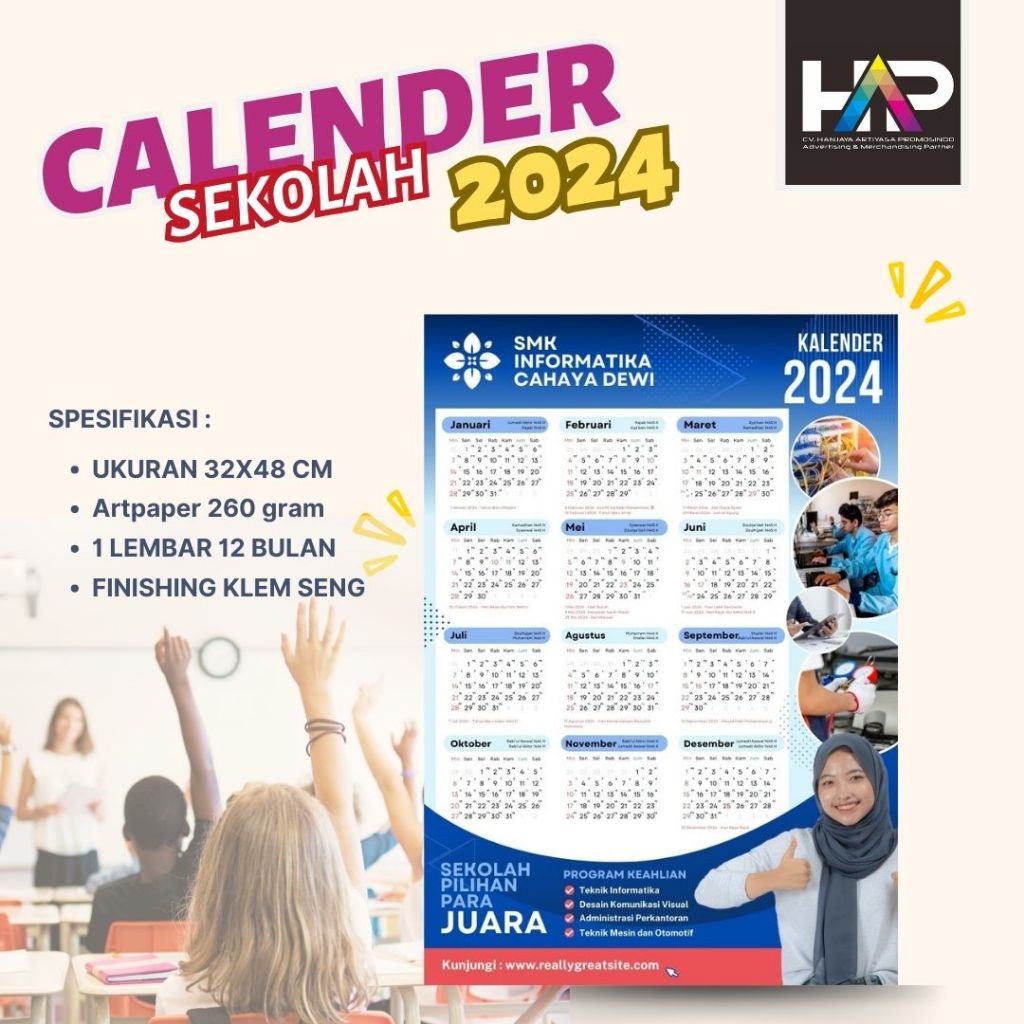 

KALENDER 2025 | CALENDER CUSTOM EDISI SEKOLAH