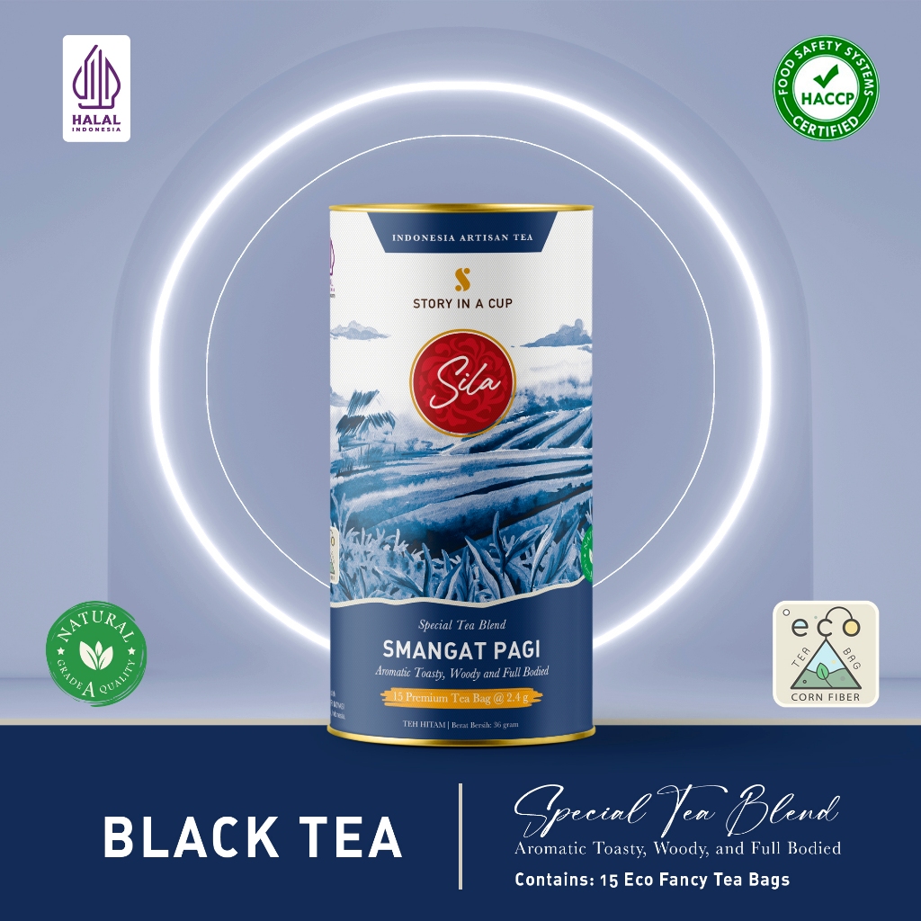 

Sila Specialty Tea | Smangat Pagi | Canister | Teh Premium | Black Tea