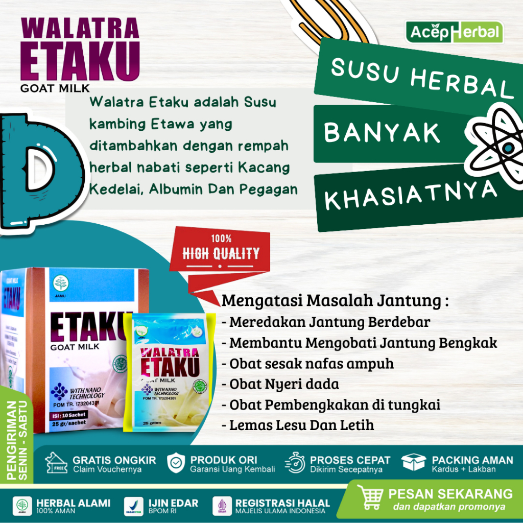 

Susu buat penyakit jantung obat jantung bengkak berdebar bocor susu untuk kesehatan jantung Etaku susu kambing etawa asli