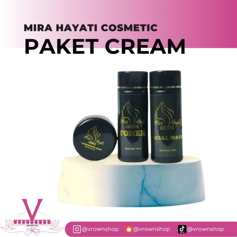 3 Paket MH Cosmetics Mira Hayati Brightening All Skin Types