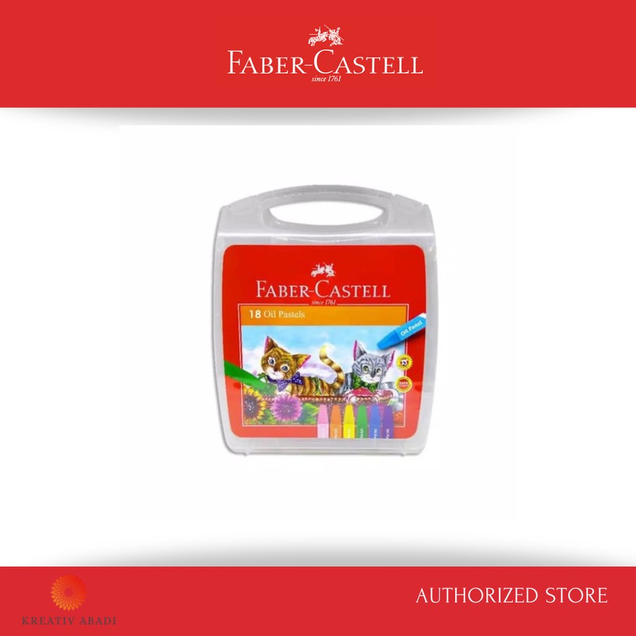 

Faber-Castell Hexagonal Oil Pastell 18 Eco