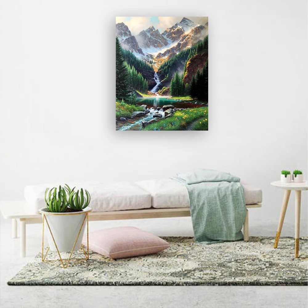 

DIY Canvas Paintings for Sale Paint by Numbers Adult Handmade Painting Wall Art