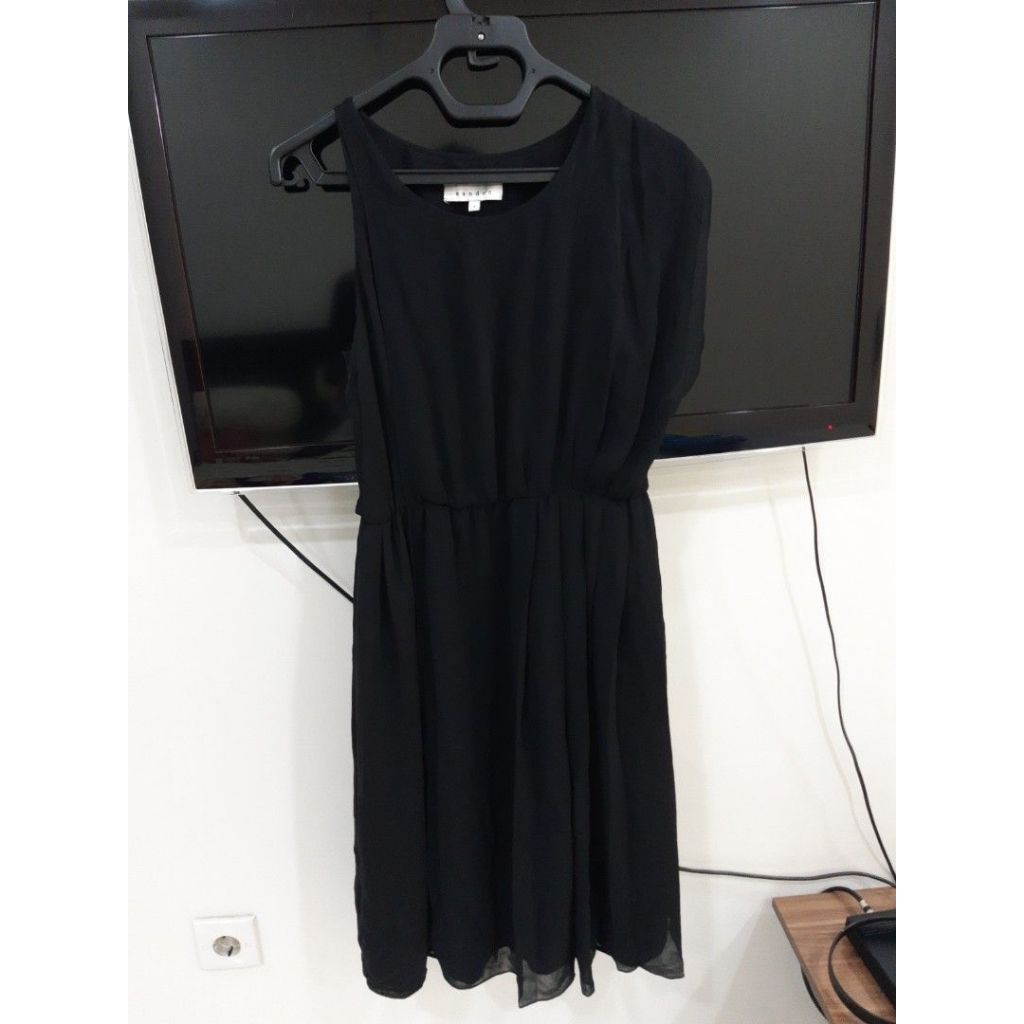 Sandro Black Dress