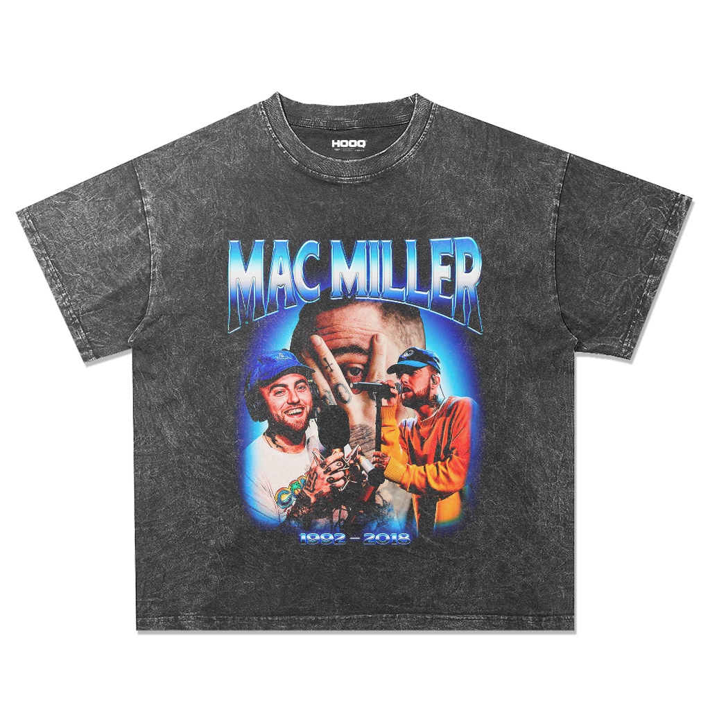 Kaos MAC MILLER Oversize Model Washed Stone Wash MAC MILLER T-shirt