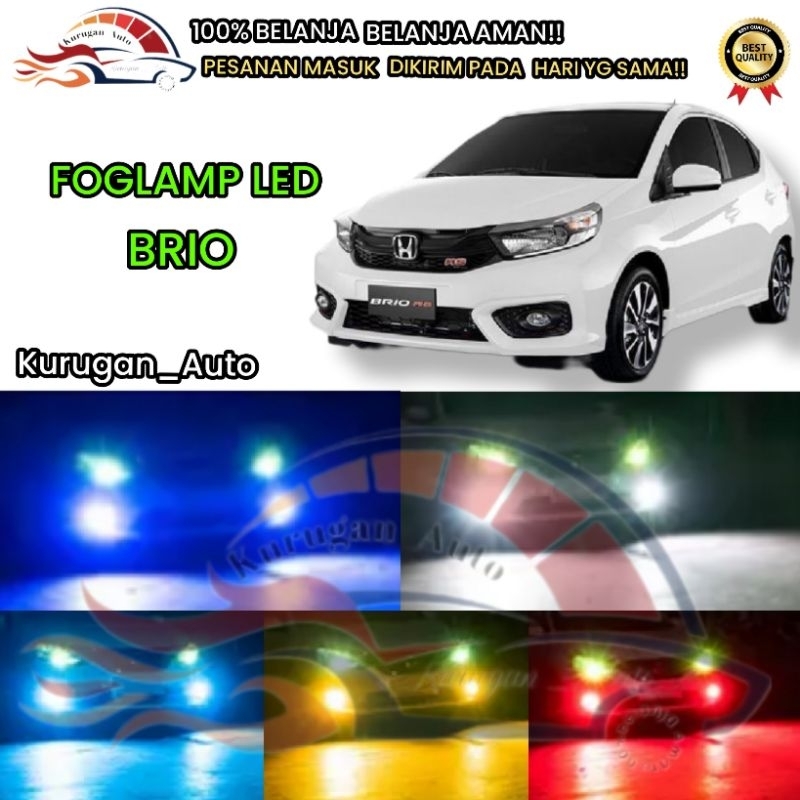Foglamp Led BRIO 3 Warna 2 Warna