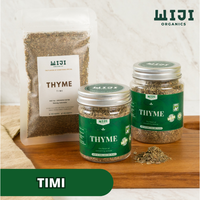 

Thyme Leaves Dried | Daun Timi Thymes Kering Bumbu Organik Premium - MED 25gr