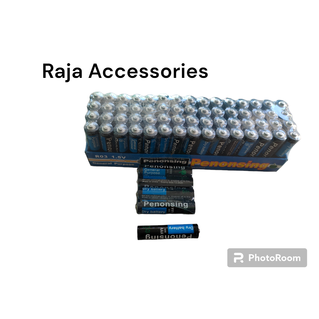 BATERAI AAA A3 AA A2 BATERAI REMOT JAM DINDING