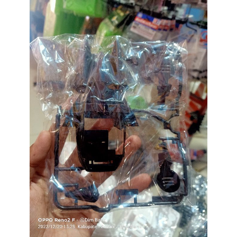 Rep Tamiya Body STRATO VECTOR Hitam Project S Precision