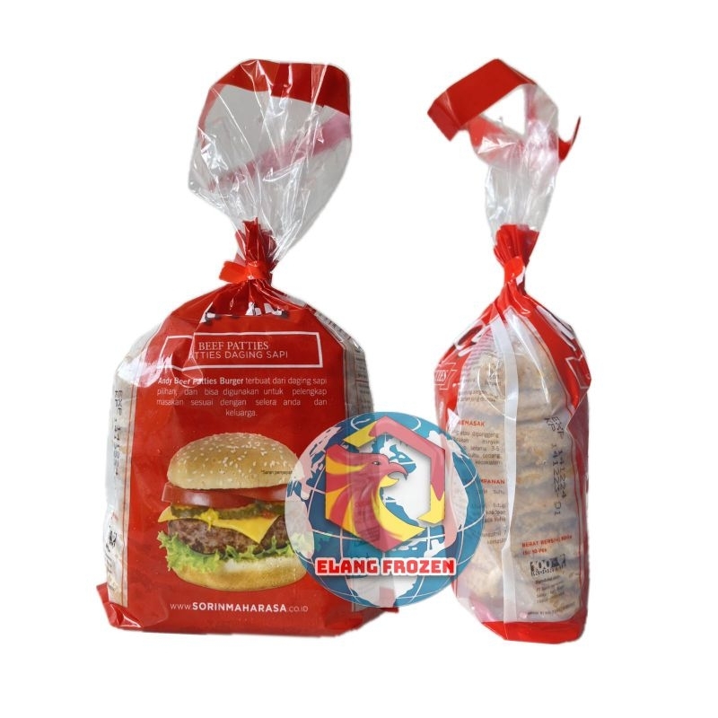 Andy Beef Patties isi 10 500gr