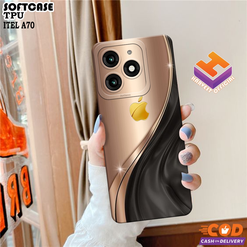 Case Itel A70 2023 Softcase  Itel A70 2023 Casing Itel A70 2023  Kesing  Itel A70 2023 Silikon Hp Ca