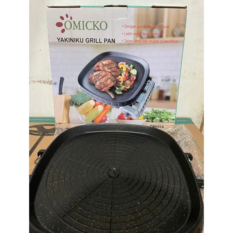 Grill pan Bulgogi yakiniku 32cm anti lengket