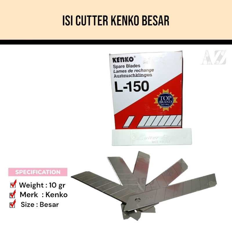 

ISI CUTTER KENKO L150 BESAR