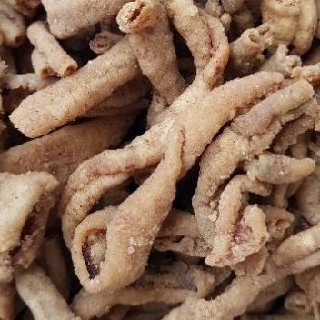 

keripik usus tepung ayam crispy