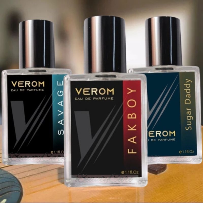 (Bundling) Dapat 3 Bebas Pilih Varian Verom Parfum Fakboy Savage Sugar Daddy Original Eau de Perfume