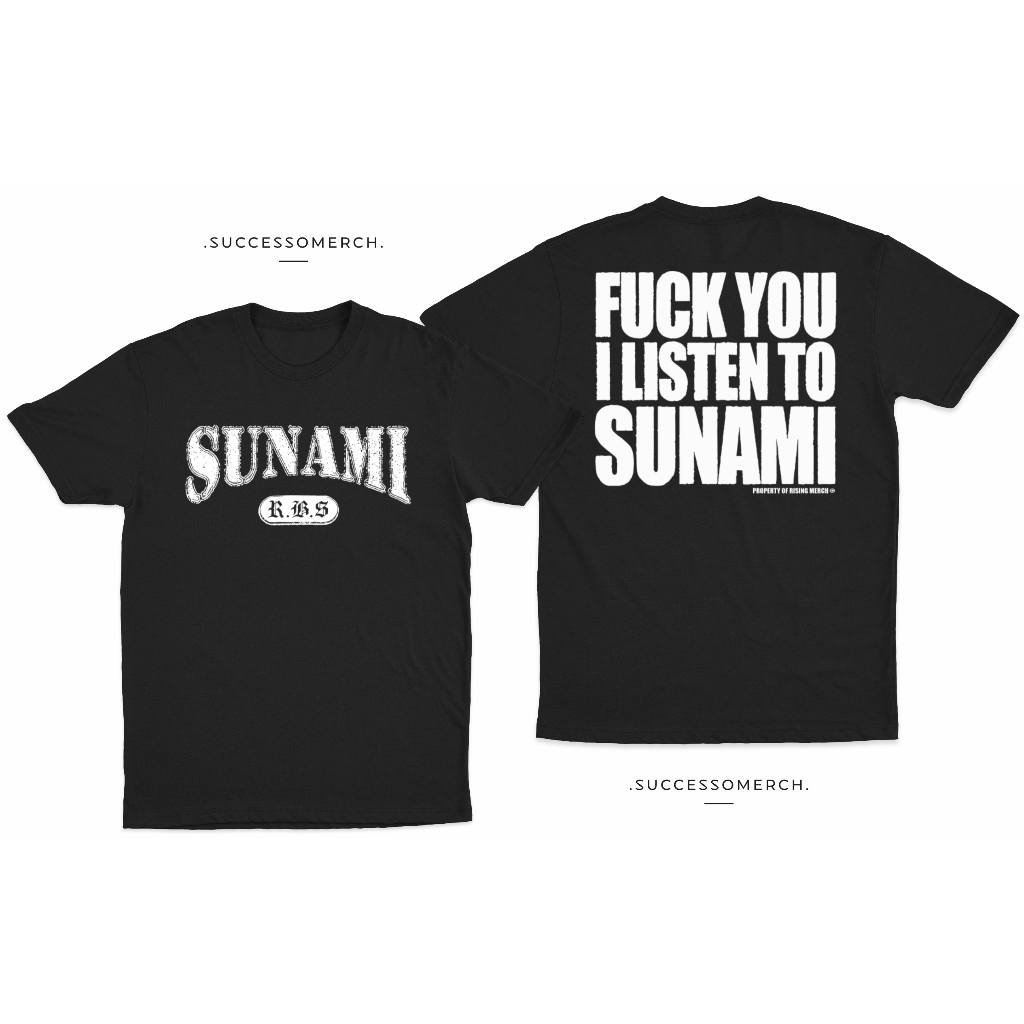kaos band SUNAMI - tshirt SUNAMI - bootleg - hardcore
