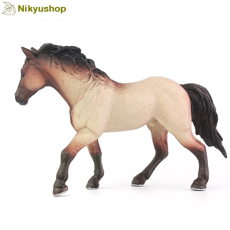 [Nikyushop] Mainan Edukasi Pajangan Koleksi Hewan Binatang Kuda Quarter Horse Stallion Animal Figure
