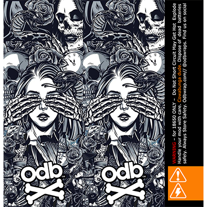 Wrap Sticker Baterai 18650 ODB