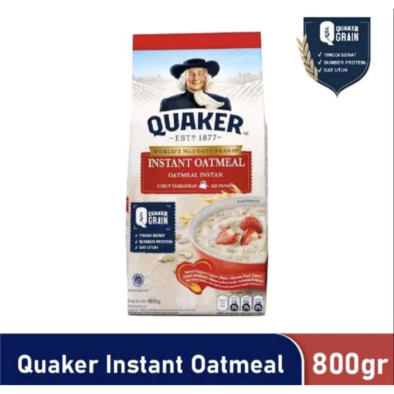 

Quaker oatmeal instant