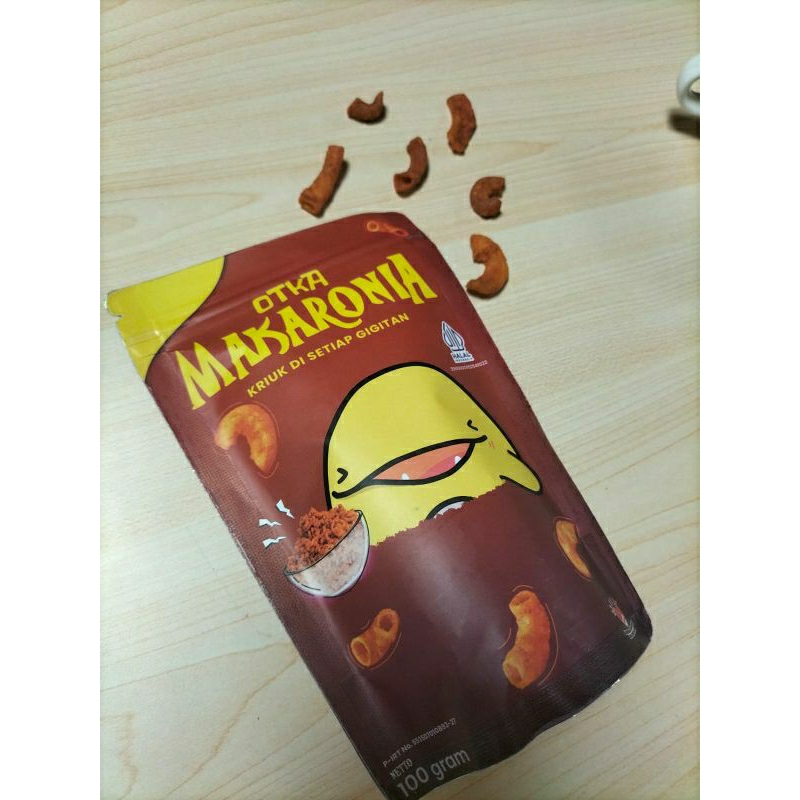 

Macaroni Makaronia Goreng Pedas Daun Jeruk Regular 100gram