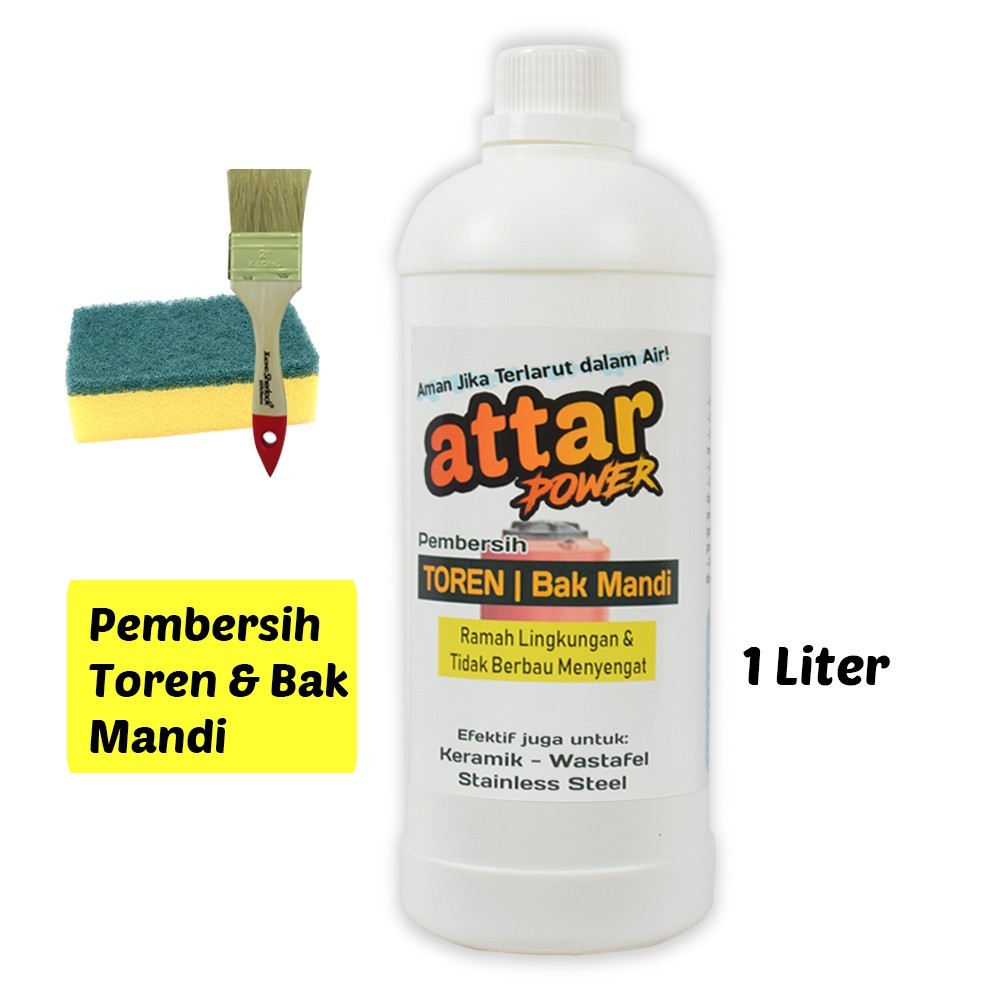 ATTAR POWER Pembersih Toren 1 Liter- Toren Air, Pembersih Bak Mandi