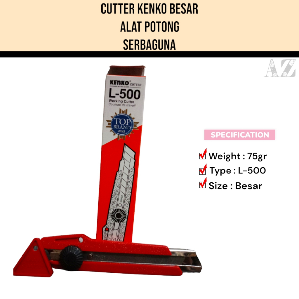

CUTTER BERSAR KENKO L-500 / PISAU KATER KENKO ORIGINAL