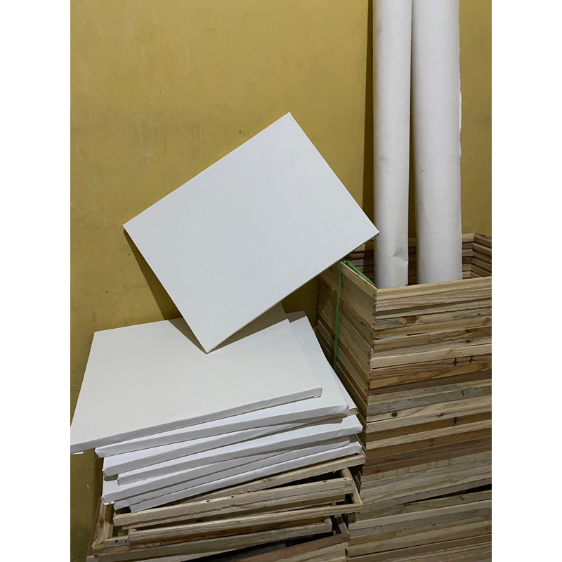 

canvas LUKIS \meluksi/lukisan ukuran 30x40cm 5 pcs