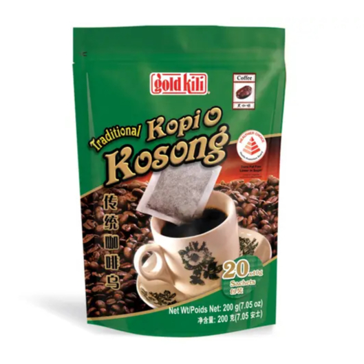 

Gold Kili Kopi - O Kosong No Sugar Added Kopi Hitam Traditional Kopi Celup Tanpa Ampas