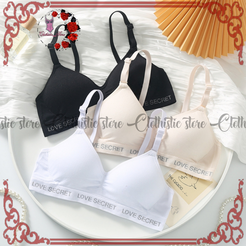 Clothistic - Bh wanita push up bra / Bh wanita korean style / bh wanita murah  /bra wanita kait 3
