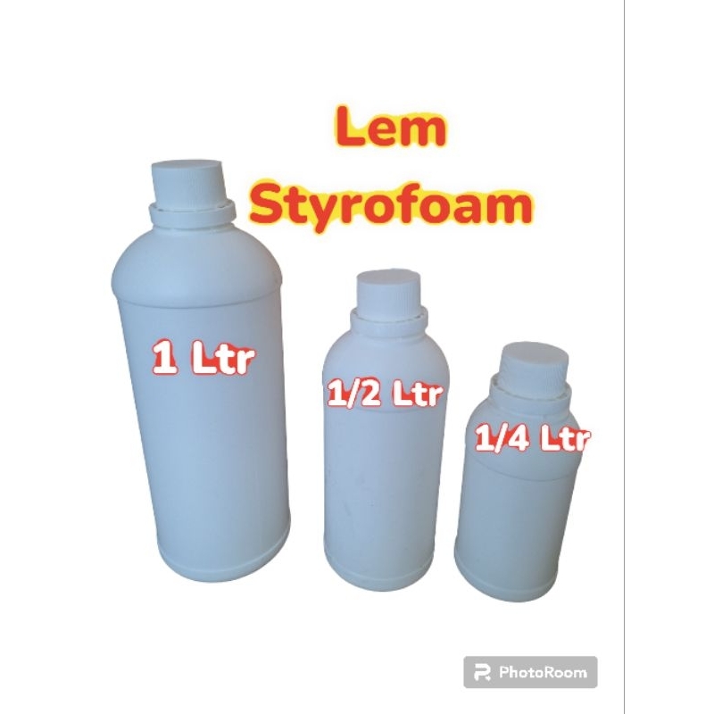 

Lem Styrofoam Sangat Bagus & Termurah untuk menempel styrofoam, Lem Gabus, lem Sterofoam