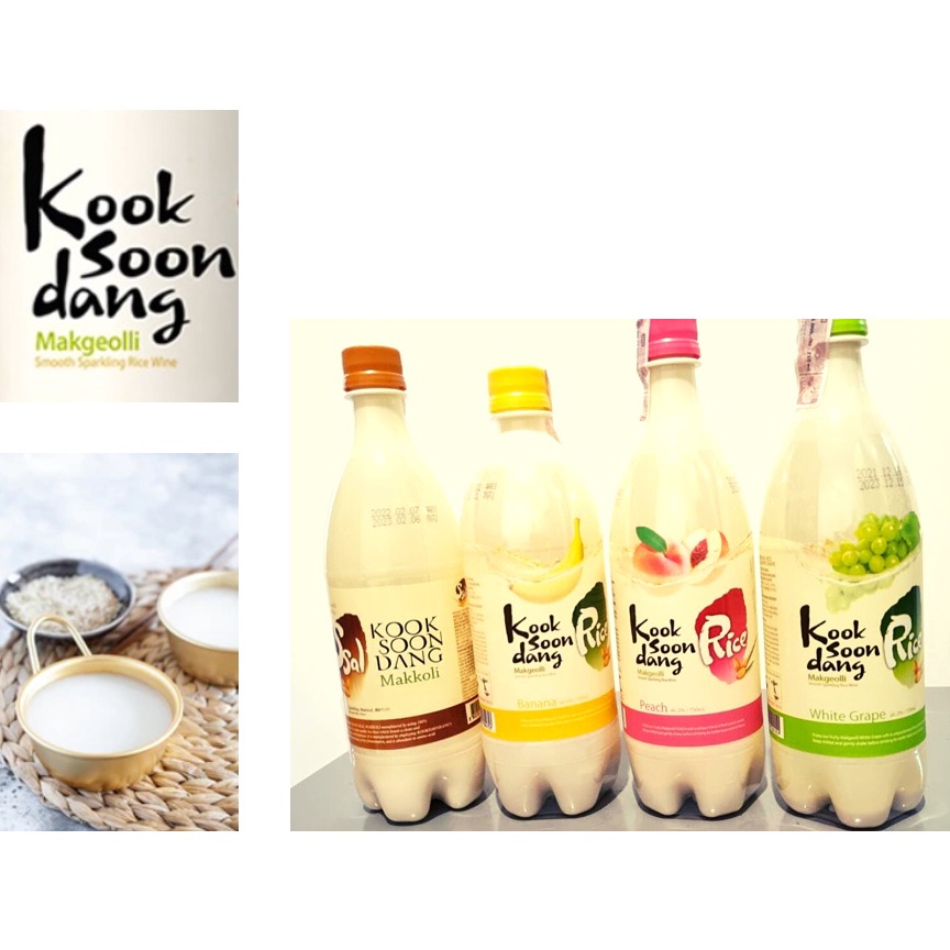 

CODEBARANG565SEG Minuman khas Korea Makolli Harga Baru