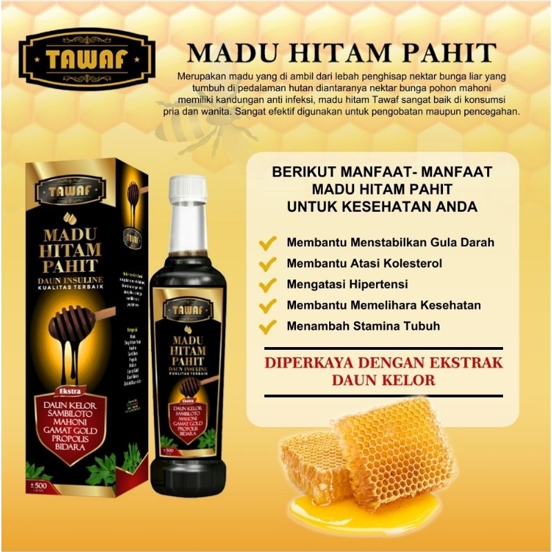 

Madu Pahit TAWAF Ramuan Terbaik, isi 500gram