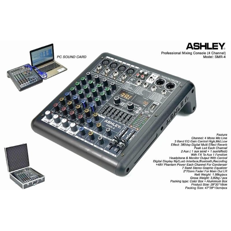 ashley mixer 4ch smr4