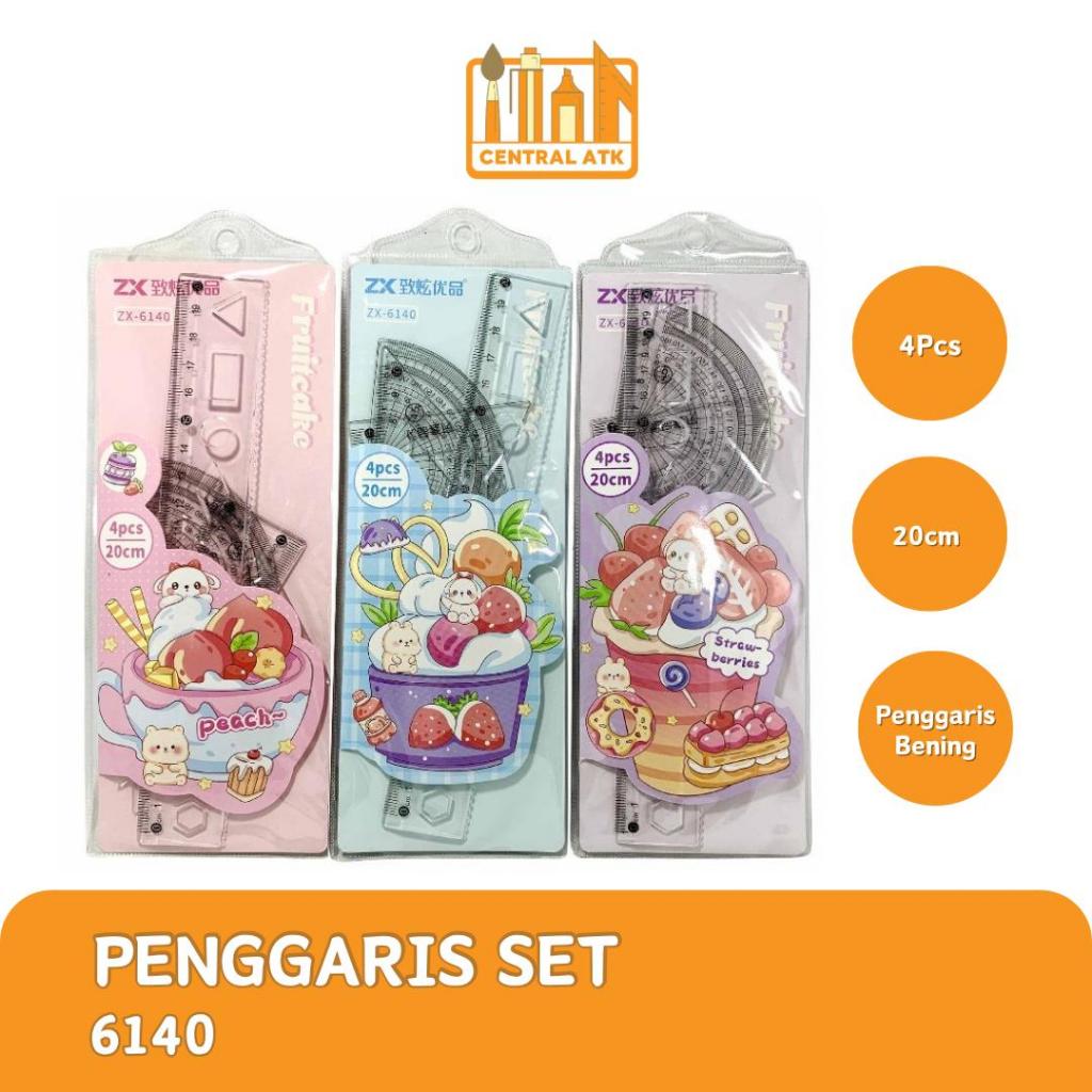 

PENGGARIS / GARISAN SET TRANSPARAN 6140 (1 SET)