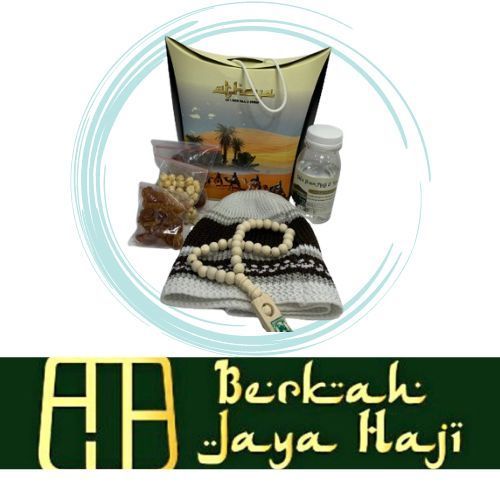 

Paket Super Hemat Souvenir dan Oleh-Oleh Haji Umroh / Dus Isi Zamzam Kurma Kacang Kismis Peci Tasbih