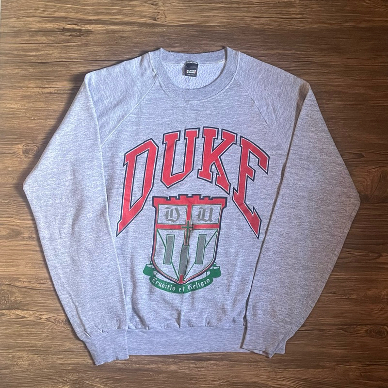 DUKE UNIVERSITY SCREEN STARS VINTAGE CREWNECK