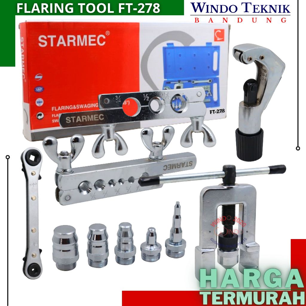FLARING TOOL CT-278 | ALAT FLARING SWAGING | FLARING DAN SWAGING | FLARING AND SWAGING TOOL