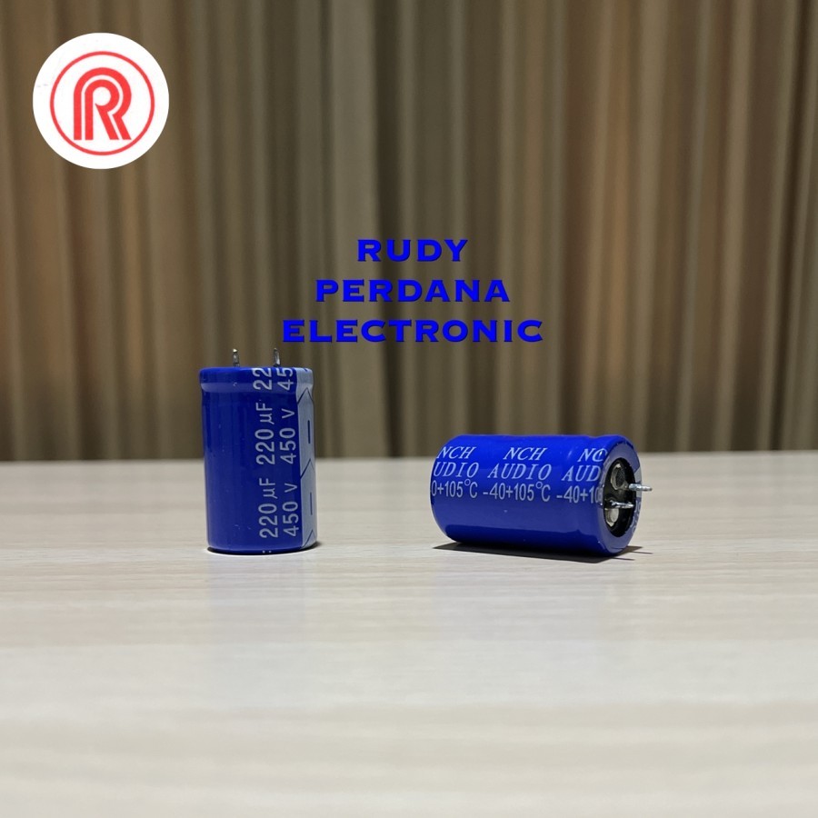 KAPASITOR ELCO ELKO 220UF 450V 220 UF 450 VOLT
