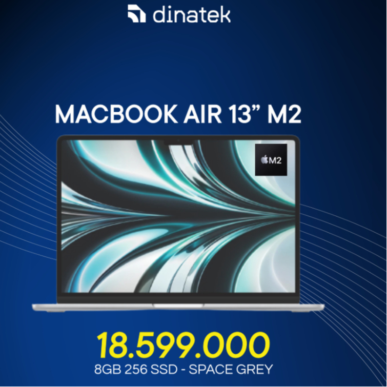 MacBook Air 2022 M2 Chip 13 Inch 256GB Space Grey