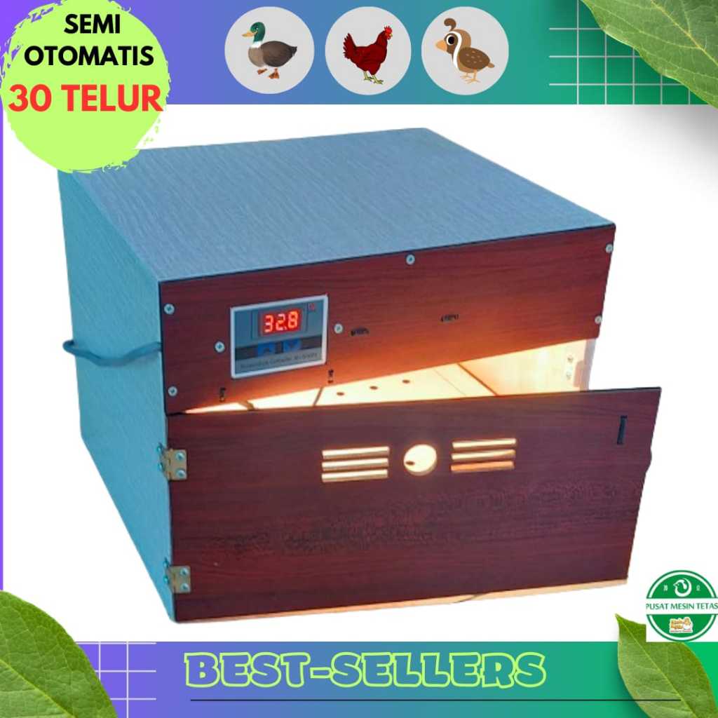 Mesin Penetas Telur Kapasitas 30