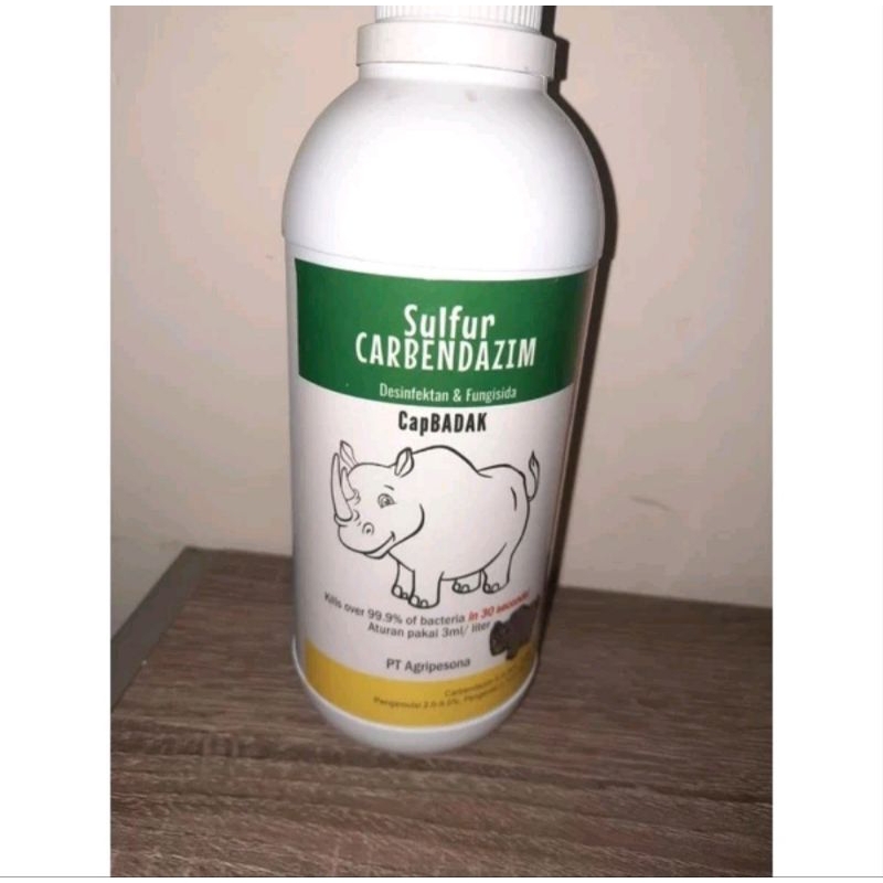 Desinfektan Cap Badak 500ml / Fungisida / Sulfur Carbendazim / anti Jamur / Pembersih dan Sterilisas