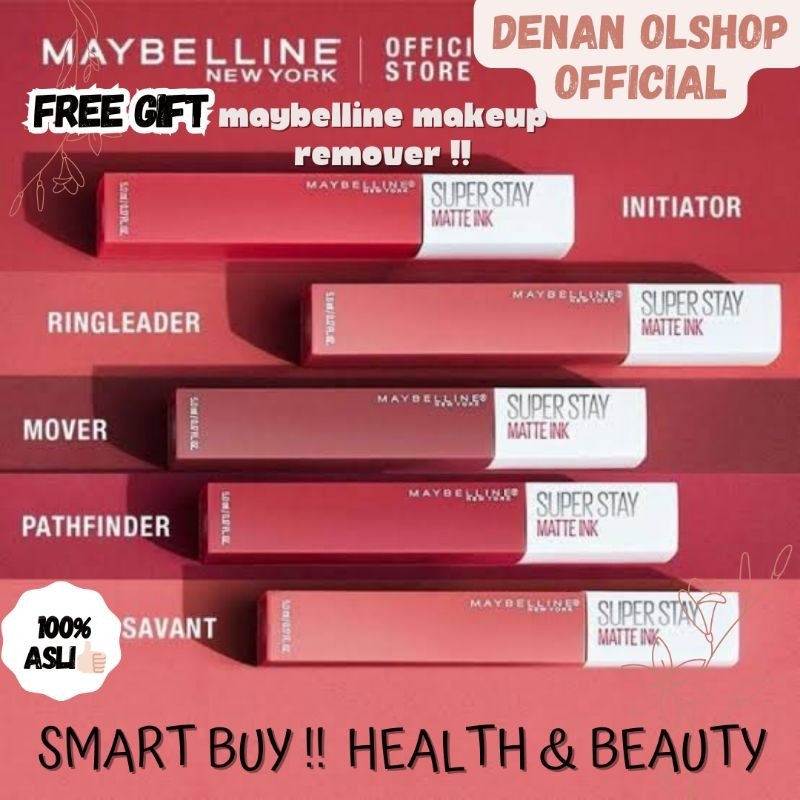 Maybelline Super Stay Matte Ink shade warna 205 - 285