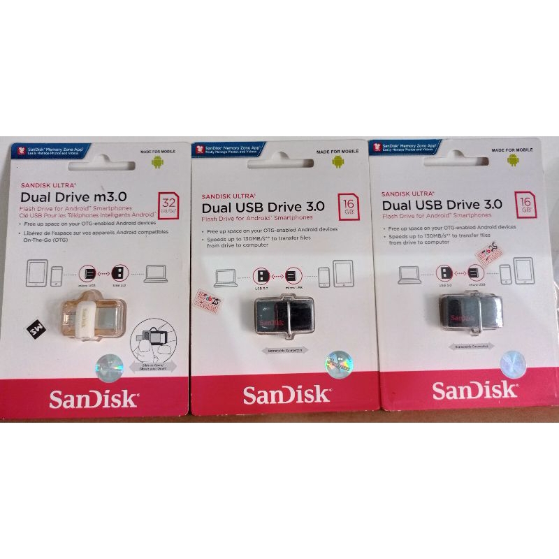 Sandisk Ultra Dual USB Drive 3.0 Micro-USB