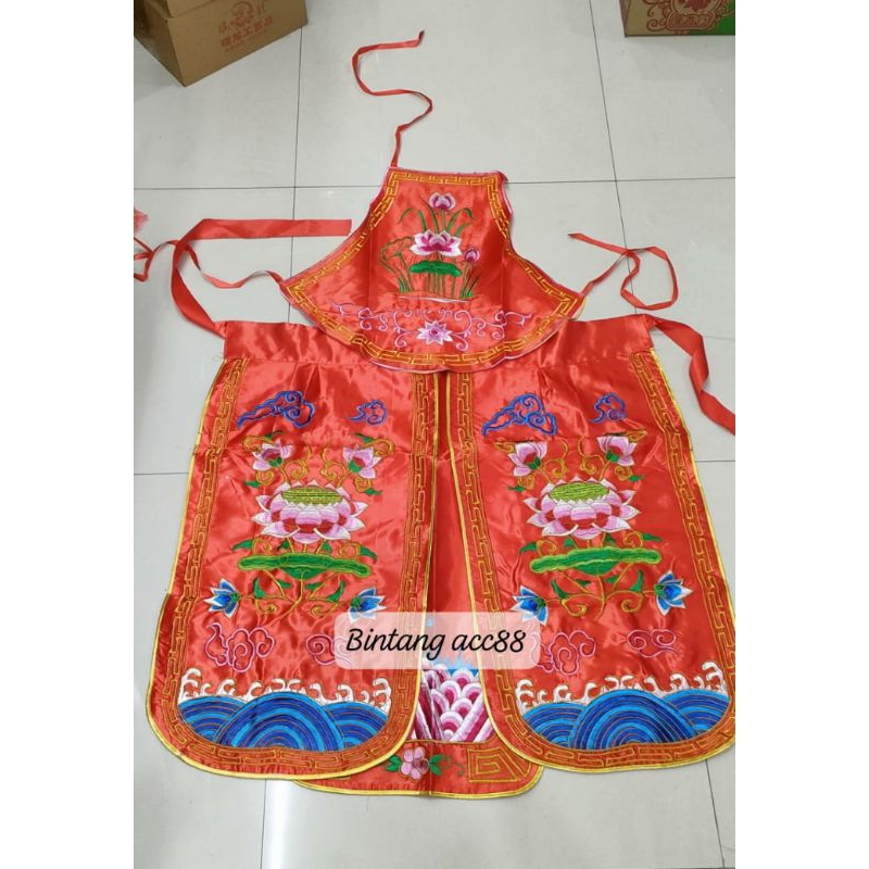 Baju tatung/lok thung- otto/oto- Dewa- teratai- merah