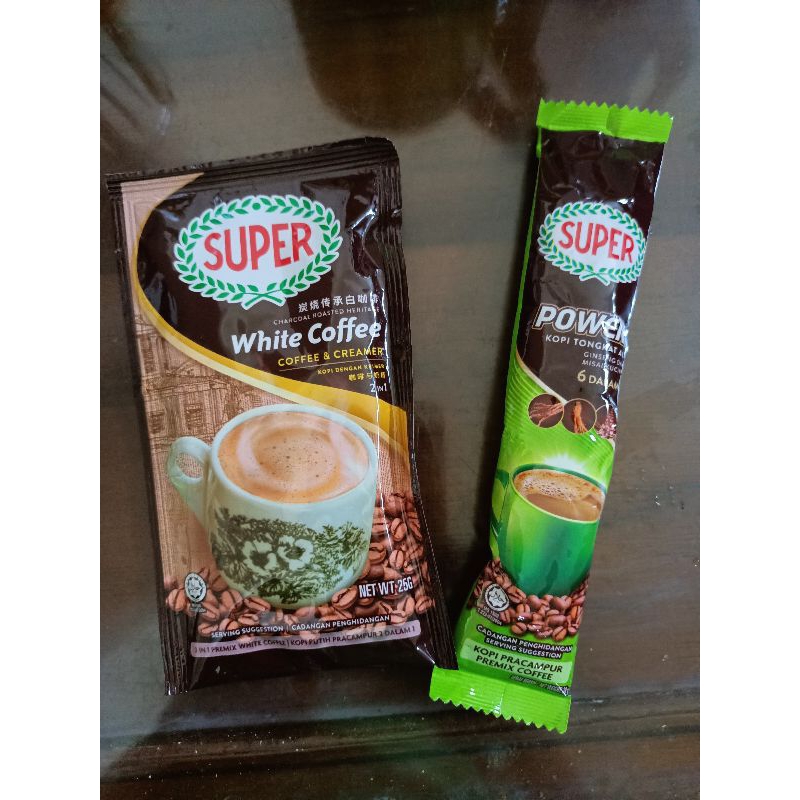 

Super white coffee