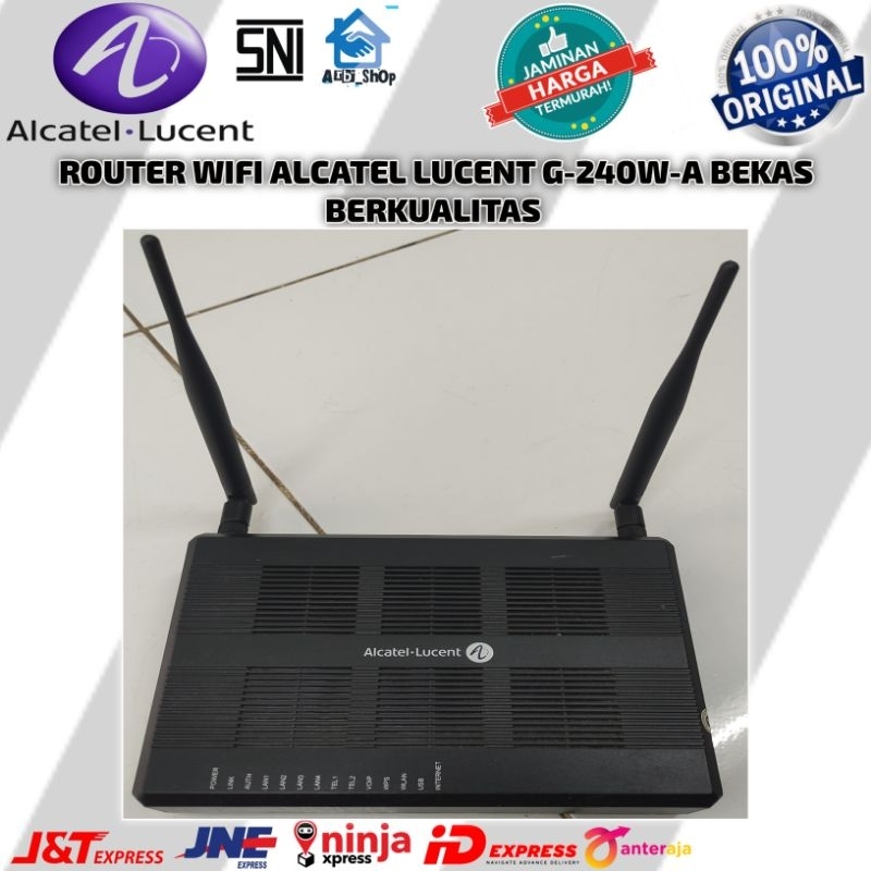 ROUTER WIFI ALCATEL LUCENT G-240W-A MODEM WIFI ONT BEKAS BERKUALITAS