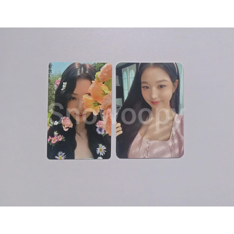 Ive Izone shall we dance Dicon Le sserafim Photocard Wonyoung Yujin izone le sserafim dicon