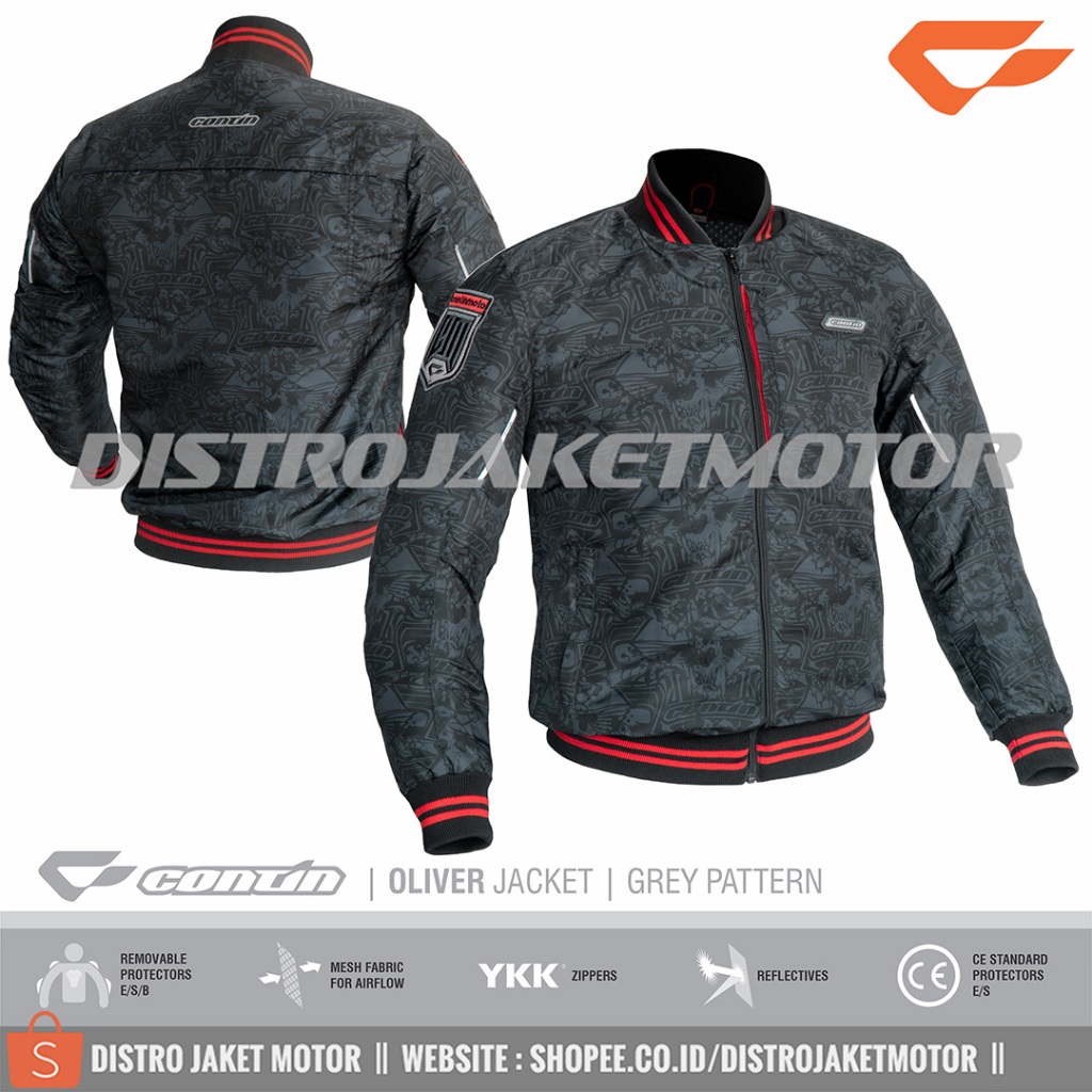 Jaket Bomber Contin OLIVER
