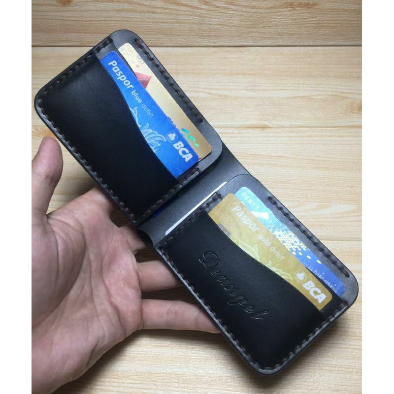 Dompet Kulit Pria Kulit Sapi Asli Dompet Mini
